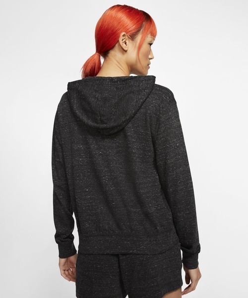 NIKE(ナイキ)の「ナイキ スポーツウェア ウィメンズ フルジップ パーカー / NIKE(パーカー・レディース・ブラック/グレー系その他・L/M/S/XL)」の3枚目の写真