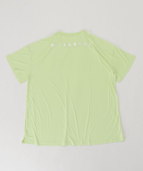 BILLABONG(ビラボン)の「BILLABONG レディース 【FOR SAND AND WATER】 RASH BIG TEE ラッシュTシャツワンピース【2021年春夏モデル】/ビラボン長袖ラッシュガード(水着)(ラッシュガード・レディース・ホワイト/グリーン/ブラック・LARGE/MEDIUM)」の4枚目の写真