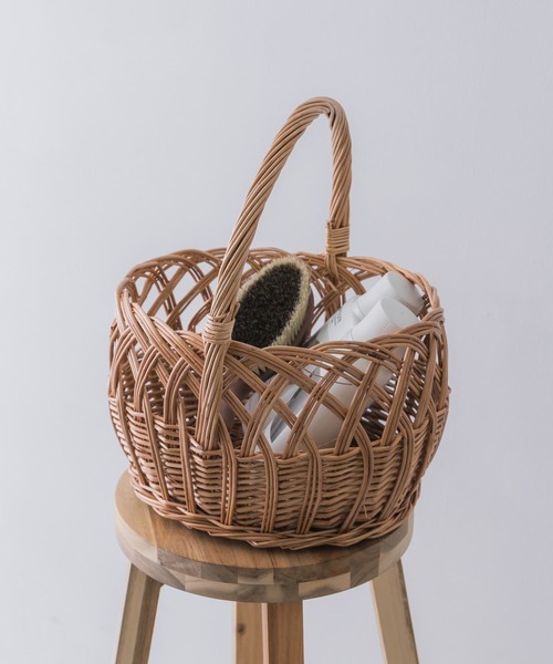 URBAN RESEARCH DOORS（アーバンリサーチドアーズ）の「『WEB限定』柳バスケット M（インテリア雑貨・レディース・その他1・MEDIUM）」の3枚目の写真
