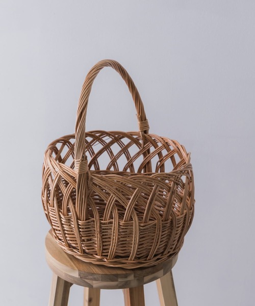 URBAN RESEARCH DOORS（アーバンリサーチドアーズ）の「『WEB限定』柳バスケット M（インテリア雑貨・レディース・その他1・MEDIUM）」の10枚目の写真