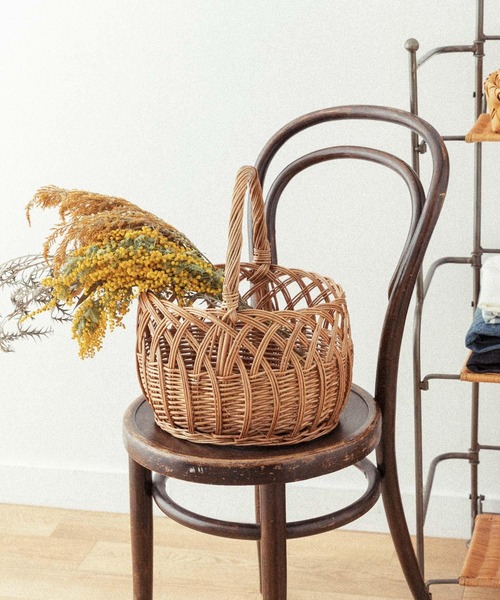 URBAN RESEARCH DOORS（アーバンリサーチドアーズ）の「『WEB限定』柳バスケット M（インテリア雑貨・レディース・その他1・MEDIUM）」の7枚目の写真