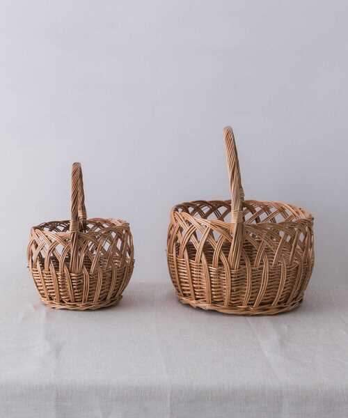 URBAN RESEARCH DOORS（アーバンリサーチドアーズ）の「『WEB限定』柳バスケット M（インテリア雑貨・レディース・その他1・MEDIUM）」の5枚目の写真