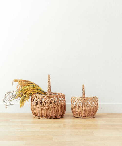 URBAN RESEARCH DOORS（アーバンリサーチドアーズ）の「『WEB限定』柳バスケット M（インテリア雑貨・レディース・その他1・MEDIUM）」の4枚目の写真