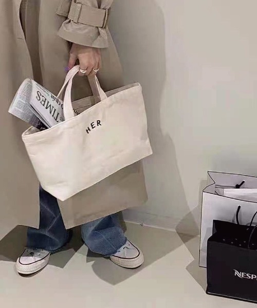 meJane（ミージェーン）の「HERキャンバスミニトートバック（トート