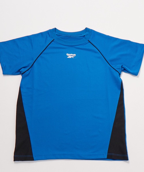 Reebok(リーボック)の「【Reebok / リーボック】キッズラッシュTシャツ(Tシャツ/カットソー・キッズ・ブラック/オレンジ/ブルー・130/140/150/160/170)」の1枚目の写真