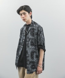 URBAN RESEARCH | URBAN RESEARCH iD　PRINT OPEN COLLAR SHIRTS(シャツ/ブラウス)