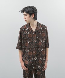 URBAN RESEARCH | URBAN RESEARCH iD　PRINT OPEN COLLAR SHIRTS(シャツ/ブラウス)