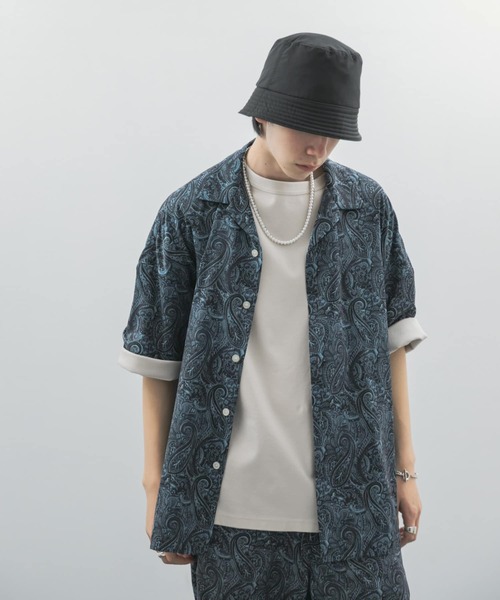 URBAN RESEARCH(アーバンリサーチ)の「URBAN RESEARCH iD PRINT OPEN COLLAR SHIRTS(シャツ/ブラウス・メンズ・その他1/その他2/その他3・MEDIUM/LARGE)」の10枚目の写真