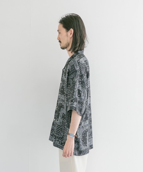 URBAN RESEARCH(アーバンリサーチ)の「URBAN RESEARCH iD PRINT OPEN COLLAR SHIRTS(シャツ/ブラウス・メンズ・その他1/その他2/その他3・MEDIUM/LARGE)」の11枚目の写真