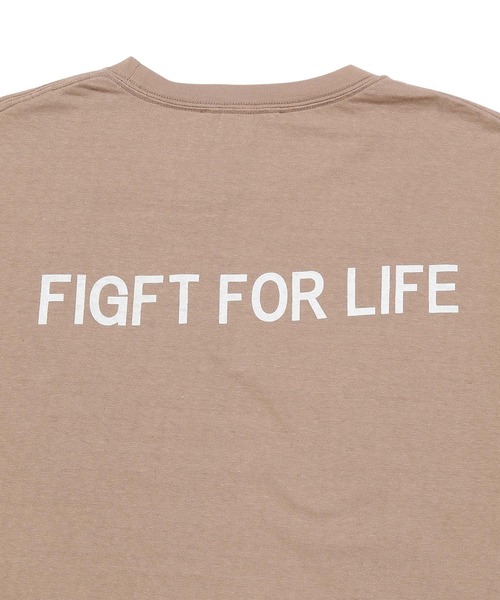 AMERICANA（アメリカーナ）の「【Americana(アメリカーナ)】フリーダムスリーブシームレスプリントT（Tシャツ/カットソー・レディース・ホワイト/ラベンダー/キャメル・FREE）」の15枚目の写真