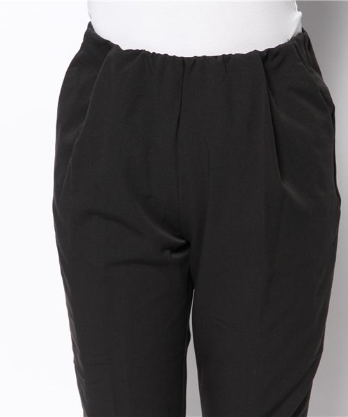 CIAOPANIC（チャオパニック）の「【Ciaopanic】T/Rウエストギャザー裏付きPTS（その他パンツ・レディース・ブラック/ネイビー・SMALL/MEDIUM）」の5枚目の写真