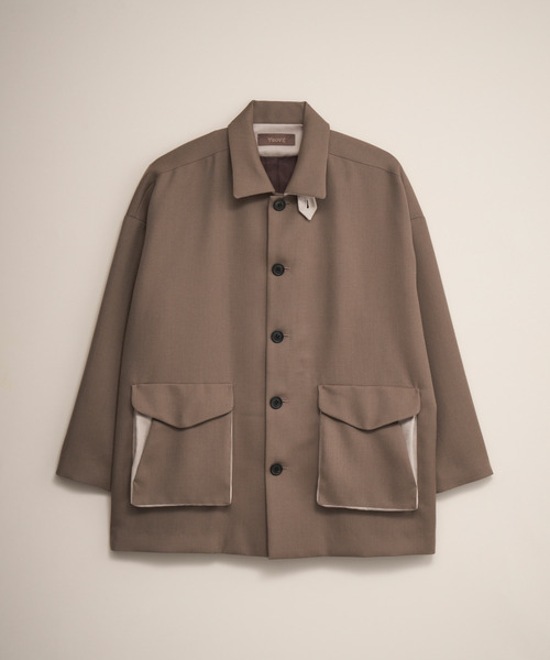 ジャケット・アウター TROVE PINO COAT 65COA02 TROVE】 pino blouson