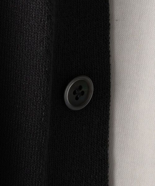 SHIPS（シップス）の「【WEB限定】SHIPS: 《洗えるニットとTシャツがセット》 TECH LINEN レイヤード カーディガン (リラックスフィット)（カーディガン/ボレロ・メンズ・ライトブルー/ネイビー/ダークグレー・SMALL/MEDIUM/LARGE）」の14枚目の写真