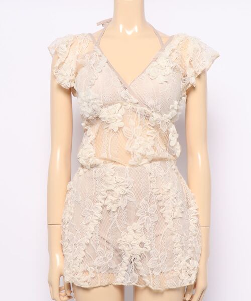 レースワンピース水着 水着 Maison De テレーズ のファッション ド セール ド 水着 着物 浴衣 De Therese メゾン