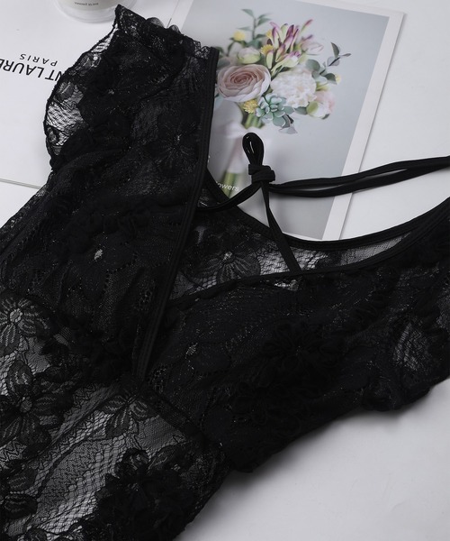 レースワンピース水着 水着 Maison De テレーズ のファッション ド セール ド 水着 着物 浴衣 De Therese メゾン