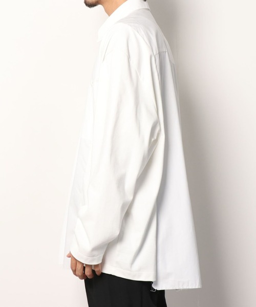 CAMIEL FORTGENS(カミエル フォートへンス)の「【CAMIEL FORTGENS】 research shirt tee long sleeve(シャツ/ブラウス・メンズ・ホワイト・MEDIUM)」の5枚目の写真
