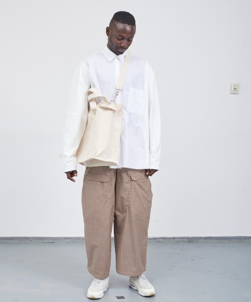 CAMIEL FORTGENS(カミエル フォートへンス)の「【CAMIEL FORTGENS】 research shirt tee long sleeve(シャツ/ブラウス・メンズ・ホワイト・MEDIUM)」の3枚目の写真