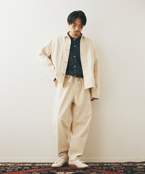 JOURNAL STANDARD（ジャーナルスタンダード）の「【殿堂入りベストセラー】デニム トラッカージャケット（デニムジャケット・メンズ・ブルー系その他/ブラック系その他2/ブラック系その他/ブルー系その他2/ナチュラル・SMALL/MEDIUM/LARGE）」の3枚目の写真