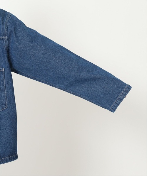 JOURNAL STANDARD（ジャーナルスタンダード）の「【殿堂入りベストセラー】デニム トラッカージャケット（デニムジャケット・メンズ・ブルー系その他/ブラック系その他2/ブラック系その他/ブルー系その他2/ナチュラル・SMALL/MEDIUM/LARGE）」の10枚目の写真