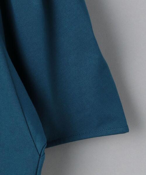 BEAUTY&YOUTH UNITED ARROWS(ビューティーアンドユースユナイテッドアローズ)の「BY コットン天竺5分袖ギャザースリーブクルーネック カットソー ◆(Tシャツ/カットソー・レディース・ホワイト/ワインレッド/ロイヤルブルー/ブラック・FREE)」の17枚目の写真