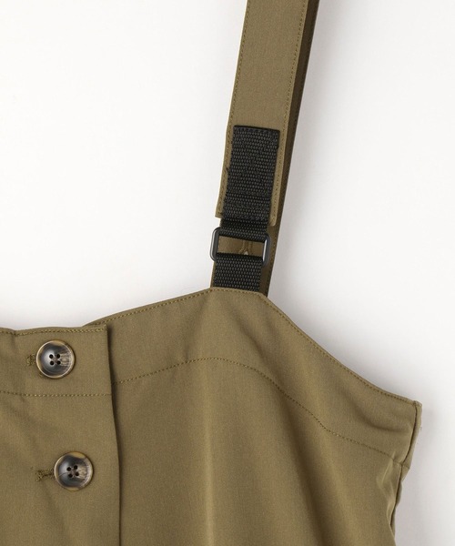 179/WG（イチナナキュウダブルジー）の「ロング丈ジャンパースカート（スカート・レディース・ブラック/ベージュ/カーキ・MEDIUM）」の22枚目の写真