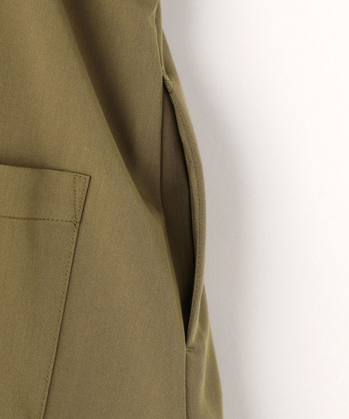 179/WG（イチナナキュウダブルジー）の「ロング丈ジャンパースカート（スカート・レディース・ブラック/ベージュ/カーキ・MEDIUM）」の19枚目の写真