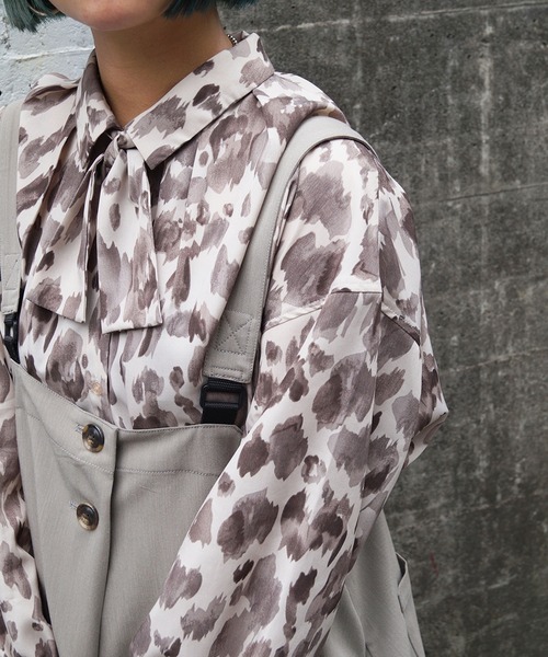 179/WG（イチナナキュウダブルジー）の「ロング丈ジャンパースカート（スカート・レディース・ブラック/ベージュ/カーキ・MEDIUM）」の7枚目の写真