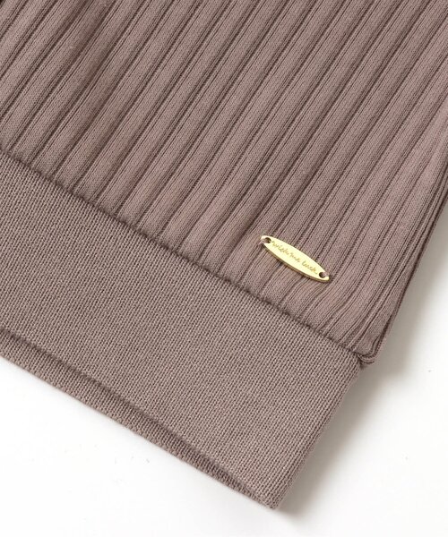 apres les cours（アプレレクール）の「ゆったりリブカーディガン（カーディガン/ボレロ・キッズ・ベージュ/アイボリー・90/100/110/120/80/130/140）」の12枚目の写真