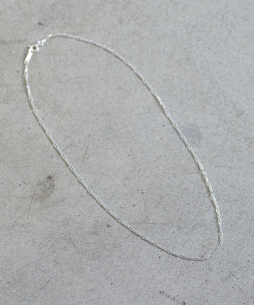 Taaii(ターイ)の「Taaii : SILVER925 FIGAROCHAIN SHORT NECKLACE / シルバー925 フィガロチェーンショート ネックレス(ネックレス・レディース・シルバー/ゴールド・FREE)」の9枚目の写真