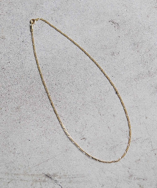 Taaii(ターイ)の「Taaii : SILVER925 FIGAROCHAIN SHORT NECKLACE / シルバー925 フィガロチェーンショート ネックレス(ネックレス・レディース・シルバー/ゴールド・FREE)」の12枚目の写真