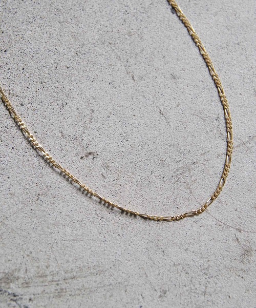 Taaii(ターイ)の「Taaii : SILVER925 FIGAROCHAIN SHORT NECKLACE / シルバー925 フィガロチェーンショート ネックレス(ネックレス・レディース・シルバー/ゴールド・FREE)」の13枚目の写真