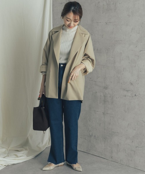 URBAN RESEARCH ROSSO(アーバンリサーチロッソ)の「オーバーサイズジャケットコート(その他アウター・レディース・ベージュ/ブラウン・FREE)」の16枚目の写真