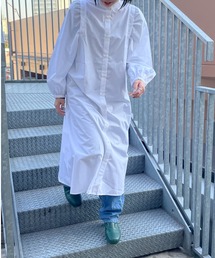 DuKKah | Dukkah/【低身長向け】2WAYタックスリーブシャツワンピース(シャツ/ブラウス)