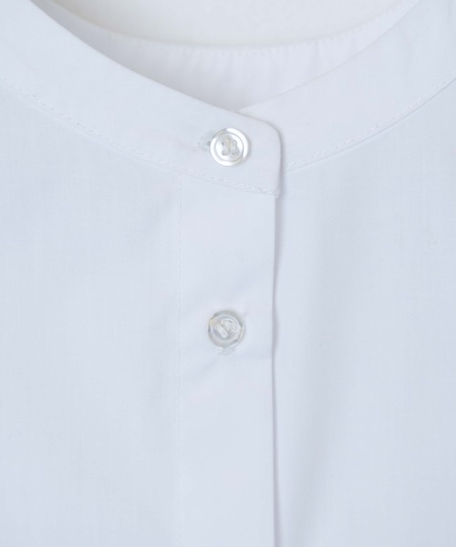 DuKKah(デュカ)の「Dukkah/【低身長向け】2WAYタックスリーブシャツワンピース(シャツ/ブラウス・レディース・ホワイト・XS)」の7枚目の写真