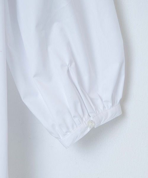 DuKKah(デュカ)の「Dukkah/【低身長向け】2WAYタックスリーブシャツワンピース(シャツ/ブラウス・レディース・ホワイト・XS)」の14枚目の写真