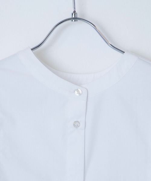 DuKKah(デュカ)の「Dukkah/【低身長向け】2WAYタックスリーブシャツワンピース(シャツ/ブラウス・レディース・ホワイト・XS)」の9枚目の写真