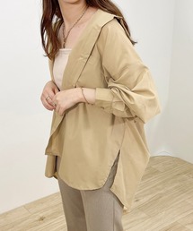 【apres jour clair】オーバーシャツ【ZOZOTOWN限定アイテム】