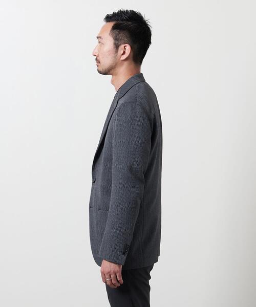 UNITED ARROWS（ユナイテッドアローズ）の「＜UNITED ARROWS＞ ヘリンボーン アンコン 2ボタン ジャケット（テーラードジャケット・メンズ・ロイヤルブルー・44/46/48/50/52/54/42）」の9枚目の写真