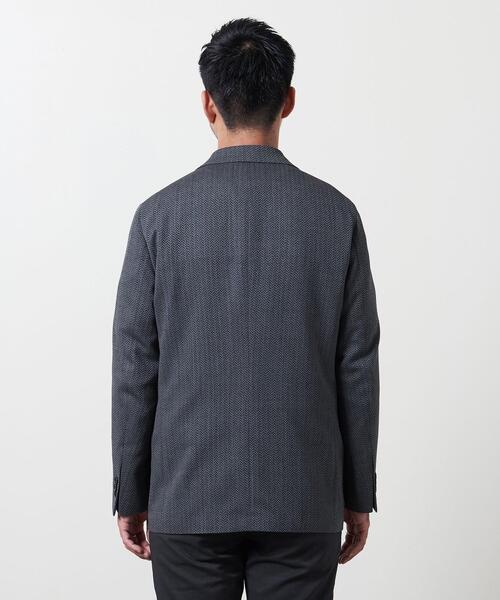 UNITED ARROWS（ユナイテッドアローズ）の「＜UNITED ARROWS＞ ヘリンボーン アンコン 2ボタン ジャケット（テーラードジャケット・メンズ・ロイヤルブルー・44/46/48/50/52/54/42）」の2枚目の写真