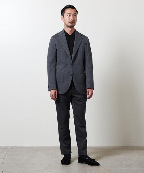 UNITED ARROWS（ユナイテッドアローズ）の「＜UNITED ARROWS＞ ヘリンボーン アンコン 2ボタン ジャケット（テーラードジャケット・メンズ・ロイヤルブルー・44/46/48/50/52/54/42）」の4枚目の写真