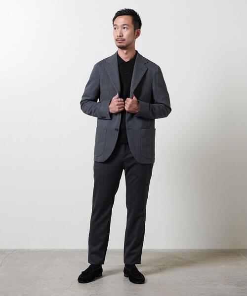 UNITED ARROWS（ユナイテッドアローズ）の「＜UNITED ARROWS＞ ヘリンボーン アンコン 2ボタン ジャケット（テーラードジャケット・メンズ・ロイヤルブルー・44/46/48/50/52/54/42）」の14枚目の写真