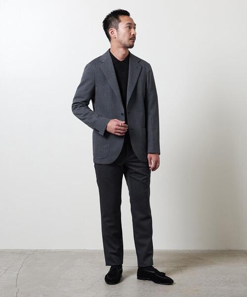 UNITED ARROWS（ユナイテッドアローズ）の「＜UNITED ARROWS＞ ヘリンボーン アンコン 2ボタン ジャケット（テーラードジャケット・メンズ・ロイヤルブルー・44/46/48/50/52/54/42）」の15枚目の写真