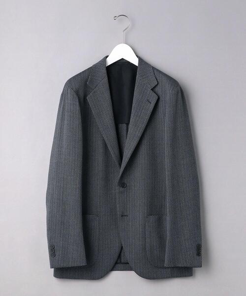 UNITED ARROWS（ユナイテッドアローズ）の「＜UNITED ARROWS＞ ヘリンボーン アンコン 2ボタン ジャケット（テーラードジャケット・メンズ・ロイヤルブルー・44/46/48/50/52/54/42）」の16枚目の写真