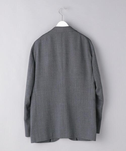 UNITED ARROWS（ユナイテッドアローズ）の「＜UNITED ARROWS＞ ヘリンボーン アンコン 2ボタン ジャケット（テーラードジャケット・メンズ・ロイヤルブルー・44/46/48/50/52/54/42）」の17枚目の写真