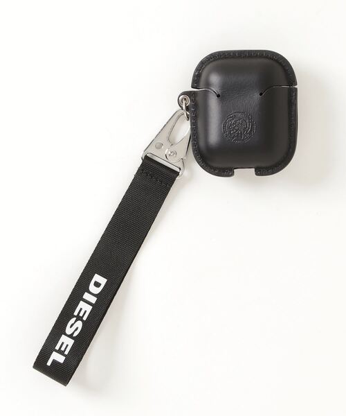 DIESEL（ディーゼル）の「エアーポッズ ケース Diesel AirpodsCase Leather Look FW20 for AirPods black/white DP02220PHIN 41934（スマホグッズ・レディース・その他・UNI）」の4枚目の写真