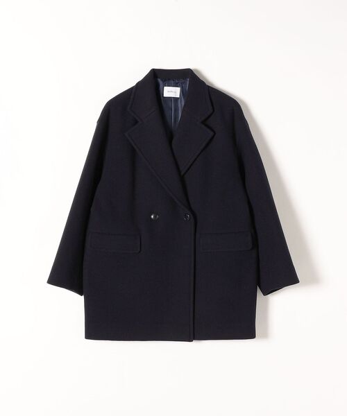 セール】SHIPS any: ノンミュールジングウール コクーン ミディ ダブル