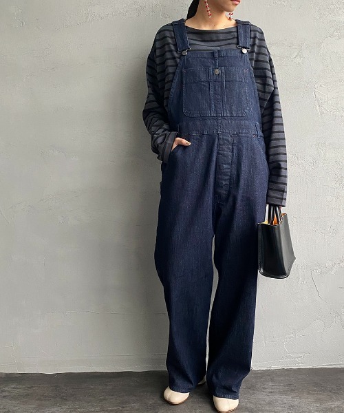 JEANS FACTORY Clothes（ジーンズファクトリークローズ）の「[Jeans Factory Clothes/ジーンズファクトリークローズ] ヘビーウェイト ビッグボーダーバスクシャツ（Tシャツ/カットソー・レディース・ホワイト×ブラック/ホワイト×ネイビー/チャコールグレー×ブラック/ネイビー系・S/M/L）」の5枚目の写真