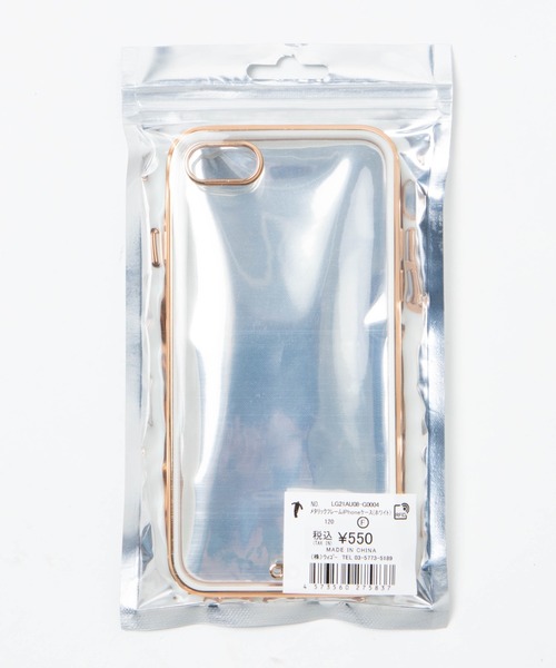 WEGO（ウィゴー）の「WEGO/メタリックフレームiPhoneケース(ホワイト)（スマホケース/カバー・レディース・その他1/その他2/その他3/その他4/その他5/その他9/その他8/その他7/その他6・FREE）」の13枚目の写真