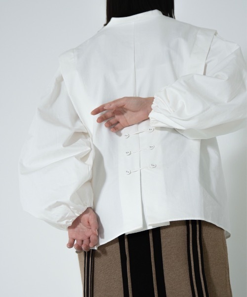 TUS.（タス）の「front switching blouse（シャツ/ブラウス）」 - WEAR