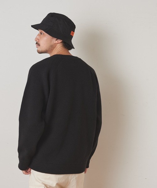 CIAOPANIC TYPY（チャオパニックティピー）の「キープシェイプワッフル プルオーバー（ニット/セーター・メンズ・ブラック/レッド/グリーン/ホワイト系その他・S/M/L）」の11枚目の写真